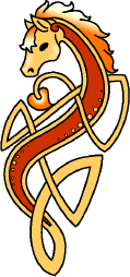 Celtic horse symbol