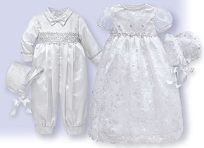 celtic christening gowns